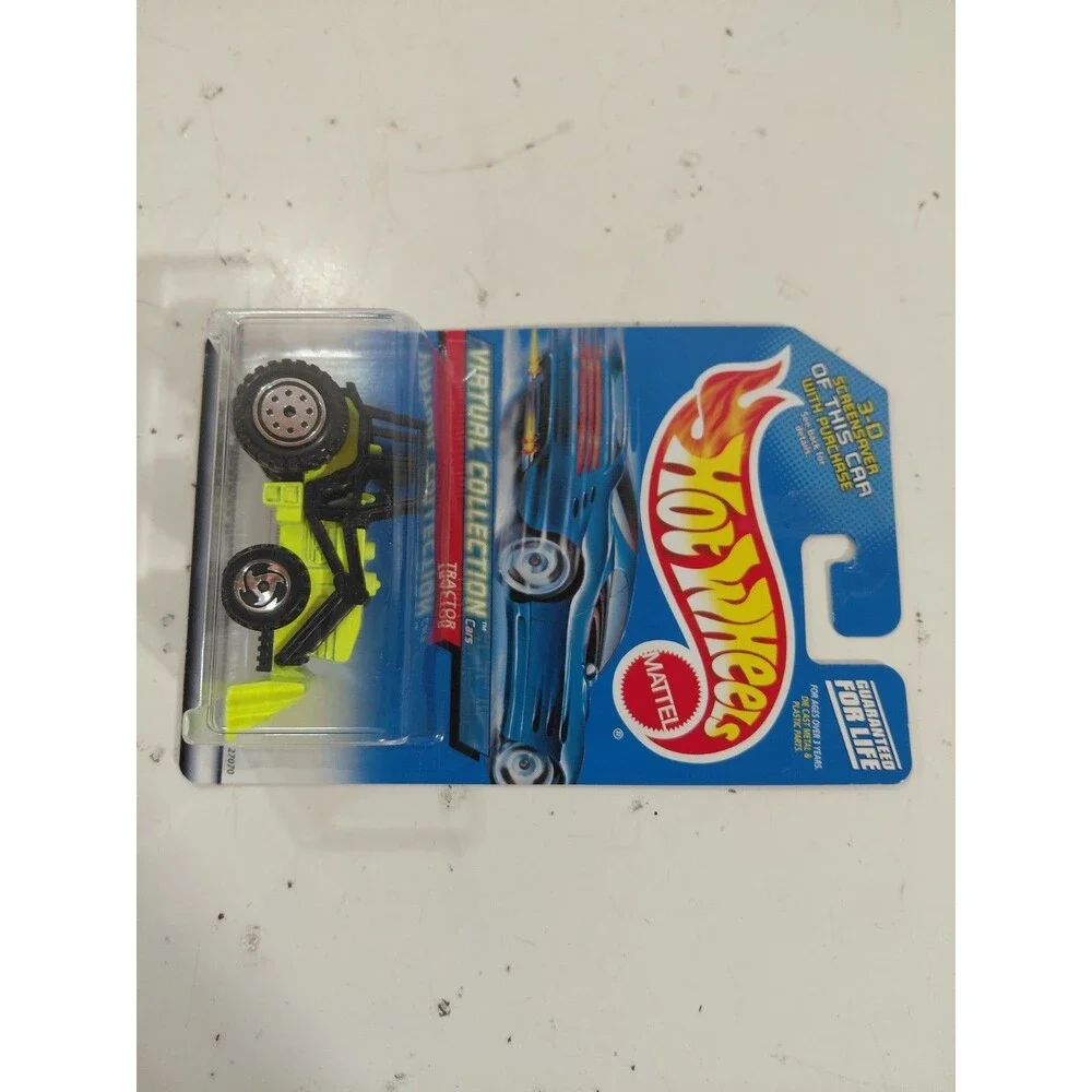 NIP Hot Wheels Virtual Collection 1:64 Die Cast Tractor w/ Front End loader